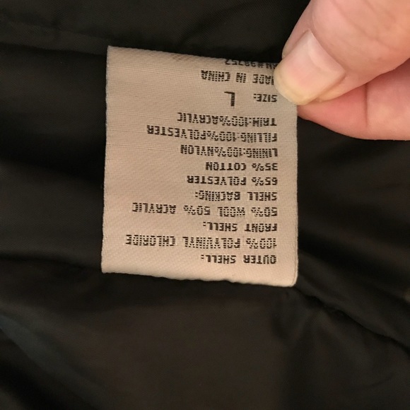 Men’s Maryland coat leather an cloth great shape - Picture 5 of 6